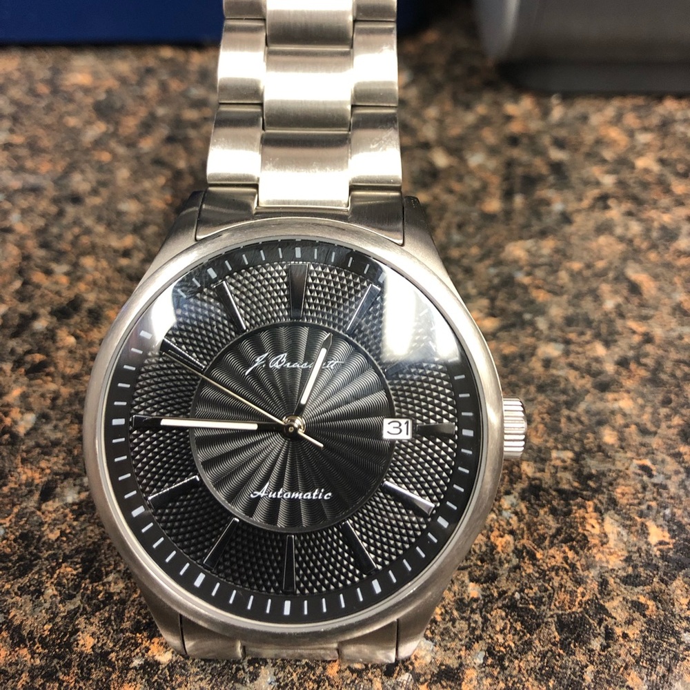 J.Brackett Automatic stainless steel 24 jewels